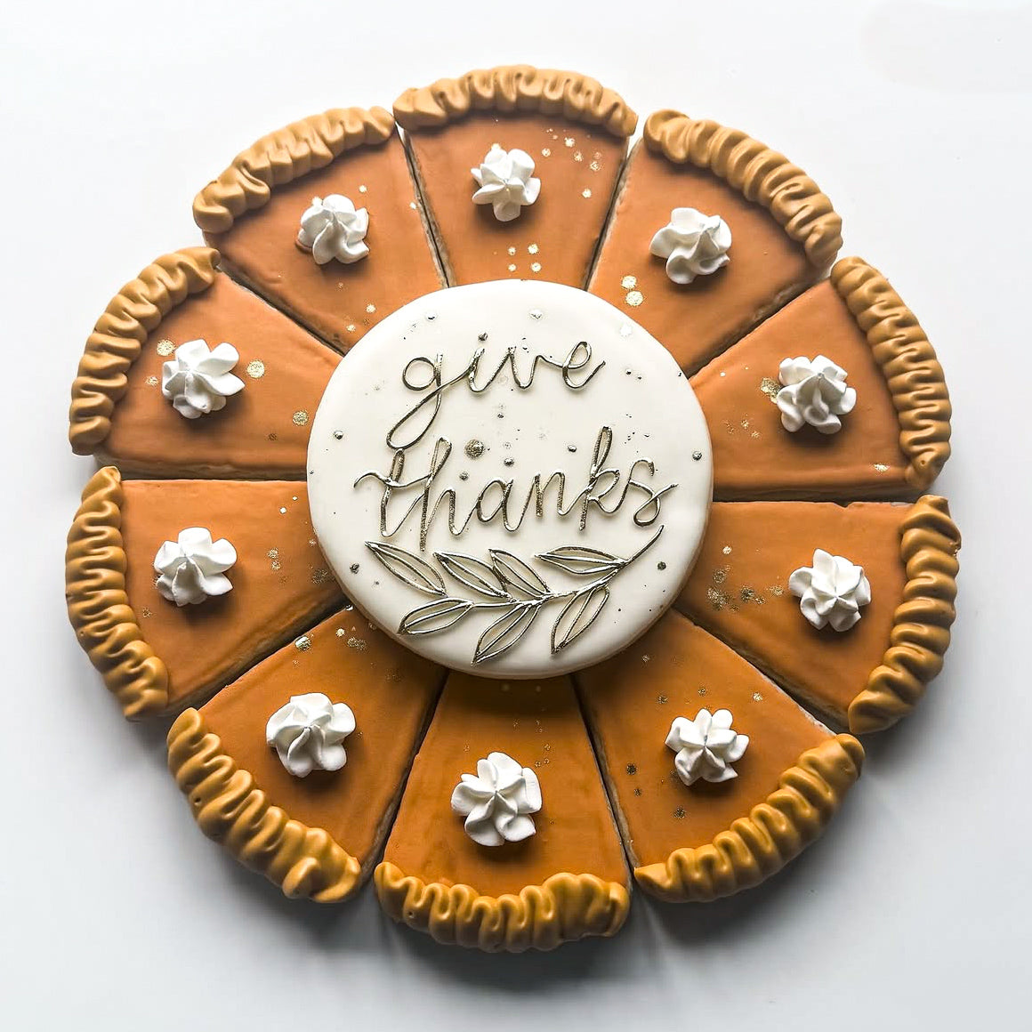 Give Thanks Pumpkin Pie Cookie Set Special