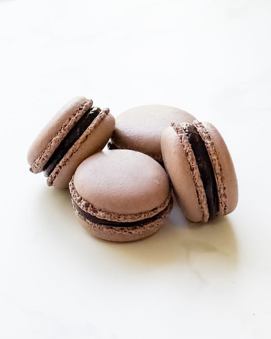 Hot Chocolate Macarons